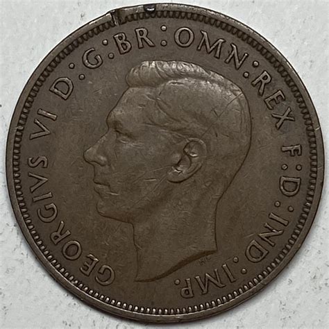 1 penny 1938